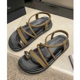 ストラップサンダル厚底親指トングサンダル | SUNSHINE CLOSET | 詳細画像15 