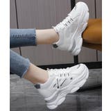 厚底ダッドスニーカー レースアップ 韓国 | SUNSHINE CLOSET | 詳細画像11 