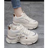 厚底ダッドスニーカー レースアップ 韓国 | SUNSHINE CLOSET | 詳細画像14 