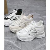 厚底ダッドスニーカー レースアップ 韓国 | SUNSHINE CLOSET | 詳細画像20 