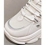 厚底ダッドスニーカー レースアップ 韓国 | SUNSHINE CLOSET | 詳細画像25 