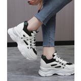 厚底ダッドスニーカー レースアップ 韓国 | SUNSHINE CLOSET | 詳細画像3 