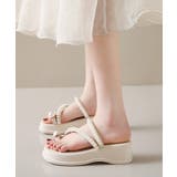 パールトングサンダル 美脚 厚底サンダル | SUNSHINE CLOSET | 詳細画像11