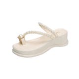 パールトングサンダル 美脚 厚底サンダル | SUNSHINE CLOSET | 詳細画像23