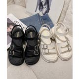 厚底サンダル レディース ベルトサンダル | SUNSHINE CLOSET | 詳細画像11 