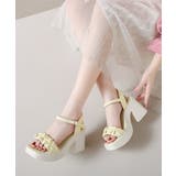 チャンキーヒールサンダル 厚底サンダル夏 | SUNSHINE CLOSET | 詳細画像9