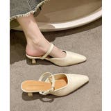 ポインテッドトゥミュールパンプスサンダル | SUNSHINE CLOSET | 詳細画像1