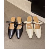 ポインテッドトゥミュールパンプスサンダル | SUNSHINE CLOSET | 詳細画像14