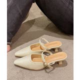 ポインテッドトゥミュールパンプスサンダル | SUNSHINE CLOSET | 詳細画像3