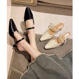 ポインテッドトゥミュールパンプスサンダル | SUNSHINE CLOSET | 詳細画像7