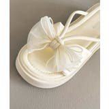 ビッグリボン厚底サンダル 履きやすい夏靴 | SUNSHINE CLOSET | 詳細画像22 