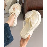 ビッグリボン厚底サンダル 履きやすい夏靴 | SUNSHINE CLOSET | 詳細画像8 