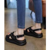 厚底サンダルレディース韓国風 歩きやすいサンダル美脚脚長 フラットフォームサンダ… | SUNSHINE CLOSET | 詳細画像10