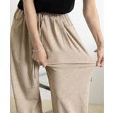 薄手スウェットパンツ 韓国風ワイドパンツ | SUNSHINE CLOSET | 詳細画像24 