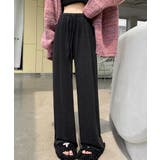 薄手スウェットパンツ 韓国風ワイドパンツ | SUNSHINE CLOSET | 詳細画像8 