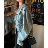 フリンジデニムジャケット デニムブルゾン | SUNSHINE CLOSET | 詳細画像17