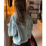 フリンジデニムジャケット デニムブルゾン | SUNSHINE CLOSET | 詳細画像22