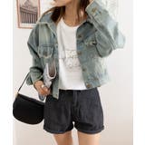 フリンジデニムジャケット デニムブルゾン | SUNSHINE CLOSET | 詳細画像26