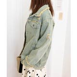 フリンジデニムジャケット ダメージデニム | SUNSHINE CLOSET | 詳細画像16