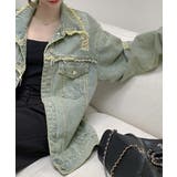 フリンジデニムジャケット ダメージデニム | SUNSHINE CLOSET | 詳細画像9