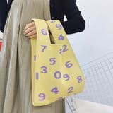 ニットバッグ レディースミニトートバック | ANGELCLOSET | 詳細画像1