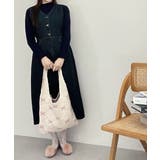 ニットトートバッグ リボン柄ニット編み鞄 | SUNSHINE CLOSET | 詳細画像12