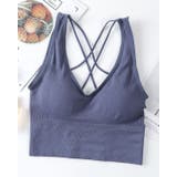 ノンワイヤー ブラトップ バッククロス | SUNSHINE CLOSET | 詳細画像6