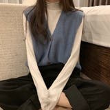 Vネック ニットベスト レディース | SUNSHINE CLOSET | 詳細画像12