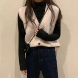 Vネック ニットベスト レディース | SUNSHINE CLOSET | 詳細画像6