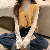 Vネック ニットベスト レディース | SUNSHINE CLOSET | 詳細画像9