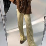 リブ ニットパンツ パンツ | SUNSHINE CLOSET | 詳細画像11 