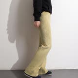 リブ ニットパンツ パンツ | SUNSHINE CLOSET | 詳細画像18 