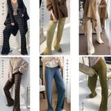 リブ ニットパンツ パンツ | SUNSHINE CLOSET | 詳細画像2 