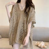 メッシュニット 透かし編み サマーニット | ANGELCLOSET | 詳細画像11