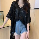 メッシュニット 透かし編み サマーニット | ANGELCLOSET | 詳細画像5