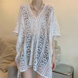 メッシュニット 透かし編み サマーニット | ANGELCLOSET | 詳細画像9