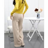 ニットワイドパンツ レディース スリット | SUNSHINE CLOSET | 詳細画像10 