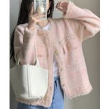 ラメツイード風ジャケット 韓国ニット秋冬 | SUNSHINE CLOSET | 詳細画像11 