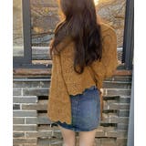 透かし編み ニットトップス ベルスリーブ | SUNSHINE CLOSET | 詳細画像6