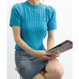 ケーブル編みニットトップス パフスリーブ | SUNSHINE CLOSET | 詳細画像13 