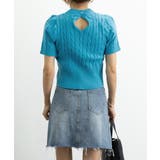 ケーブル編みニットトップス パフスリーブ | SUNSHINE CLOSET | 詳細画像16 
