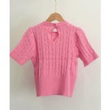 ケーブル編みニットトップス パフスリーブ | SUNSHINE CLOSET | 詳細画像18 