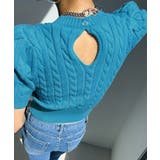 ケーブル編みニットトップス パフスリーブ | SUNSHINE CLOSET | 詳細画像5 