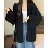 ベルト付きニットカーディガン レディース | SUNSHINE CLOSET | 詳細画像6