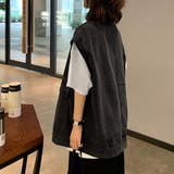 デニムベスト ジレ レディース 重ね着 | SUNSHINE CLOSET | 詳細画像6