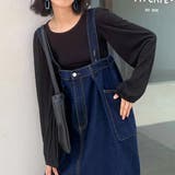 デニム サロペット オーバーオール 韓国 | SUNSHINE CLOSET | 詳細画像13 