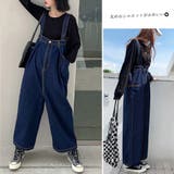 デニム サロペット オーバーオール 韓国 | SUNSHINE CLOSET | 詳細画像8 