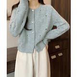 パール付き ニットカーディガン大人可愛い | SUNSHINE CLOSET | 詳細画像10 