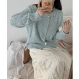 パール付き ニットカーディガン大人可愛い | SUNSHINE CLOSET | 詳細画像13 