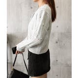 パール付き ニットカーディガン大人可愛い | SUNSHINE CLOSET | 詳細画像19 